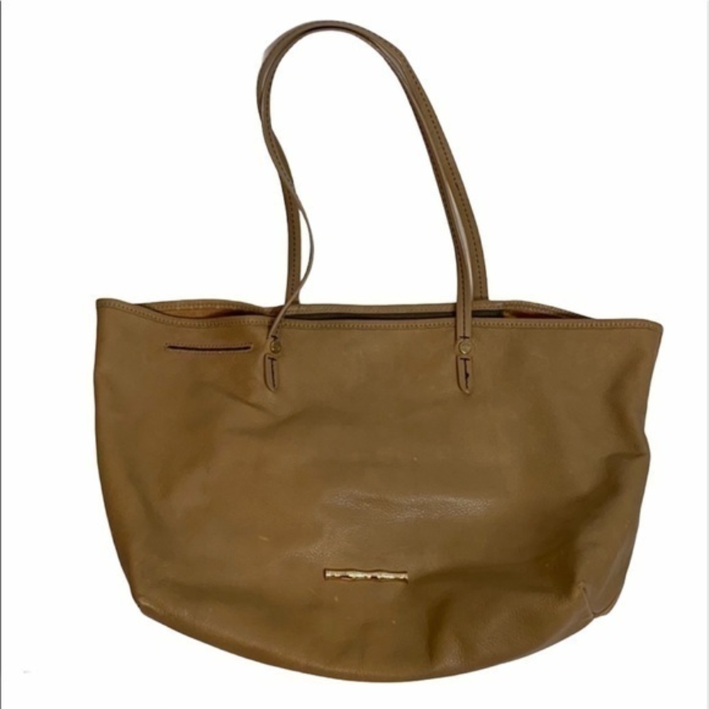 Elaine Turner Tan Leather Bag